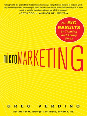 cover image of MicroMarketing